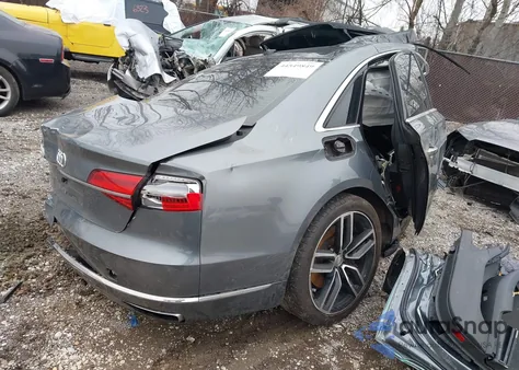 2015 Audi A8 L 4.0T из США, поврежденный, VIN WAU32AFD5FN013651